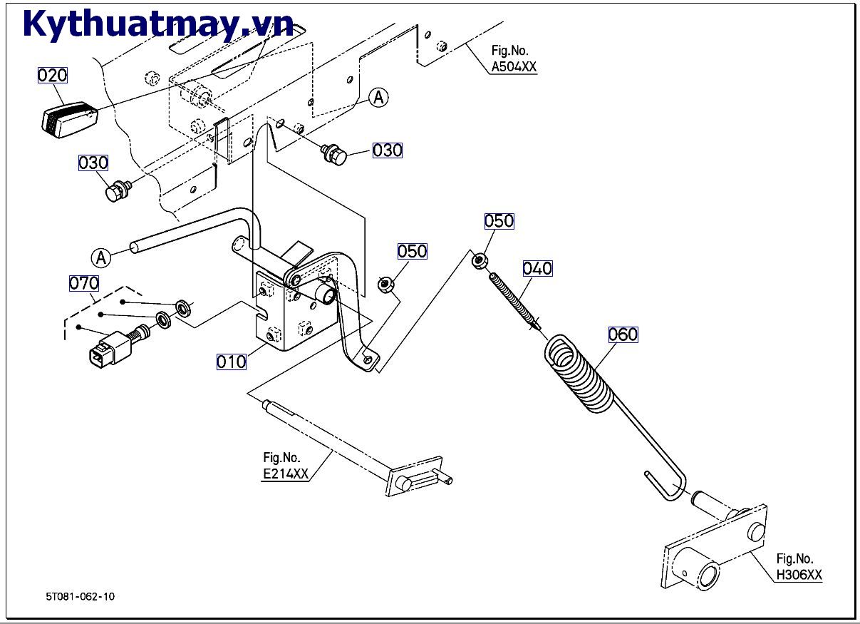 Cần điều khiển ly hợp đập